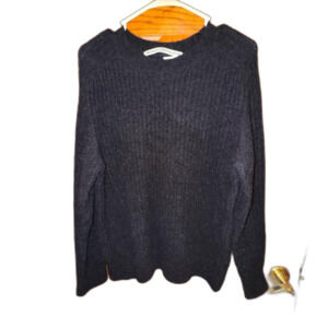 Alexander Wang Women's Black Jumper size XS sweater pullover longsleeve